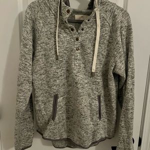 Thread & Supply pullover hooded sweatshirt